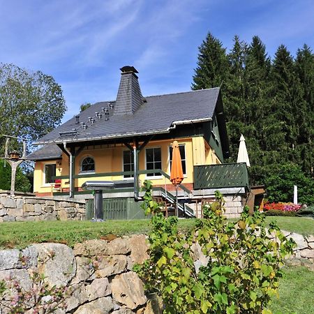 Exklusives Ferienhaus "Waldzauber" Ruhe Und Natur Pur Am Waldrand Geniessen Schoenheide Luaran gambar