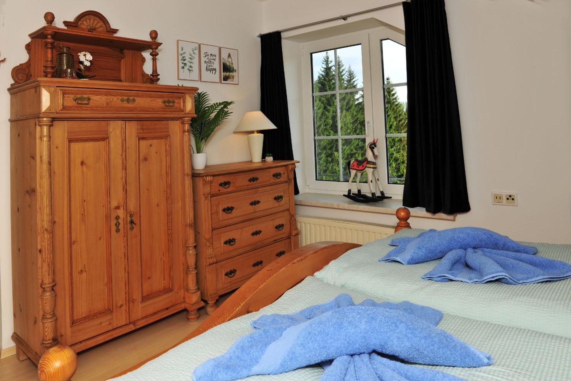 Exklusives Ferienhaus "Waldzauber" Ruhe Und Natur Pur Am Waldrand Geniessen Schoenheide Luaran gambar