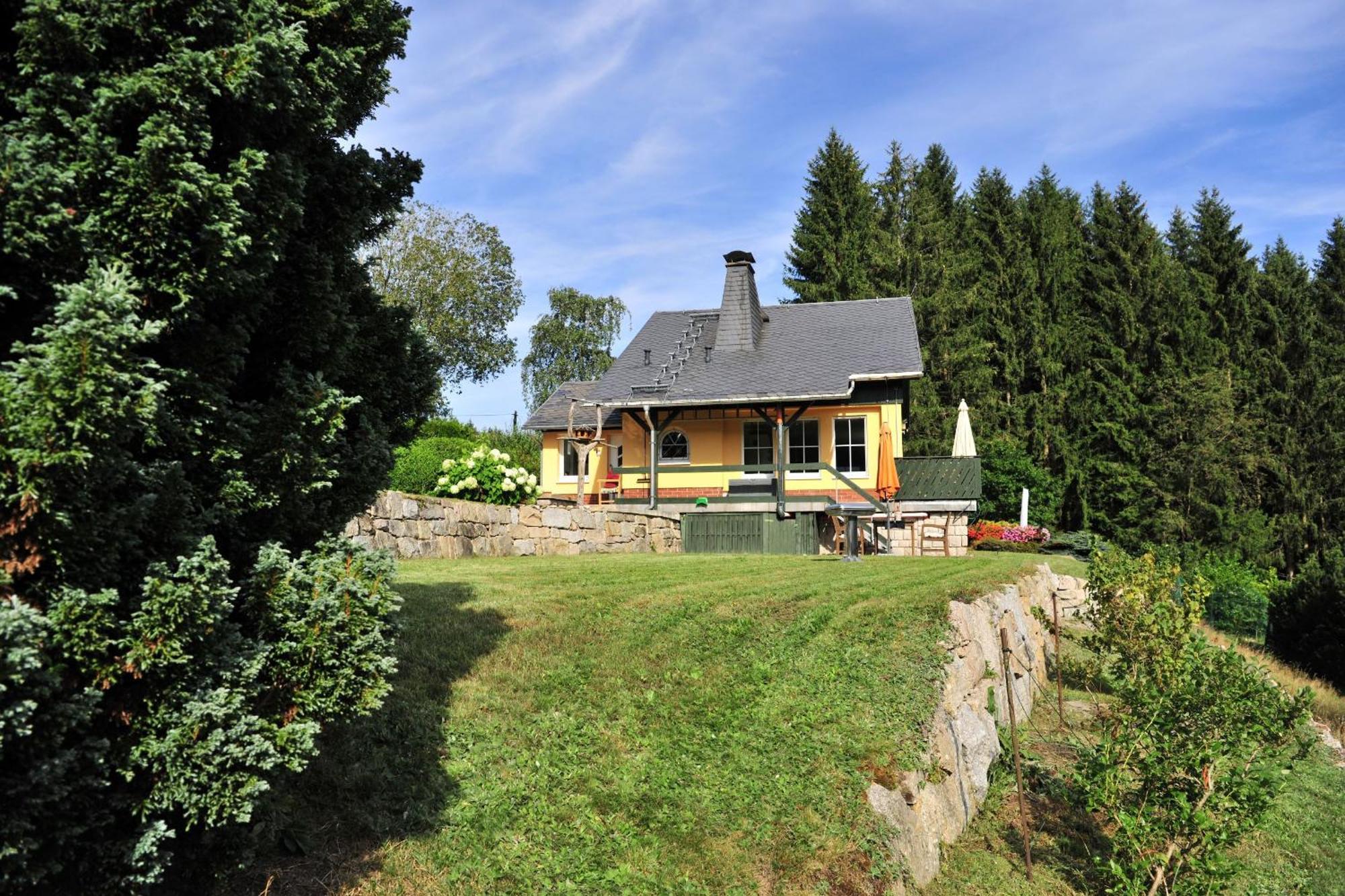 Exklusives Ferienhaus "Waldzauber" Ruhe Und Natur Pur Am Waldrand Geniessen Schoenheide Luaran gambar