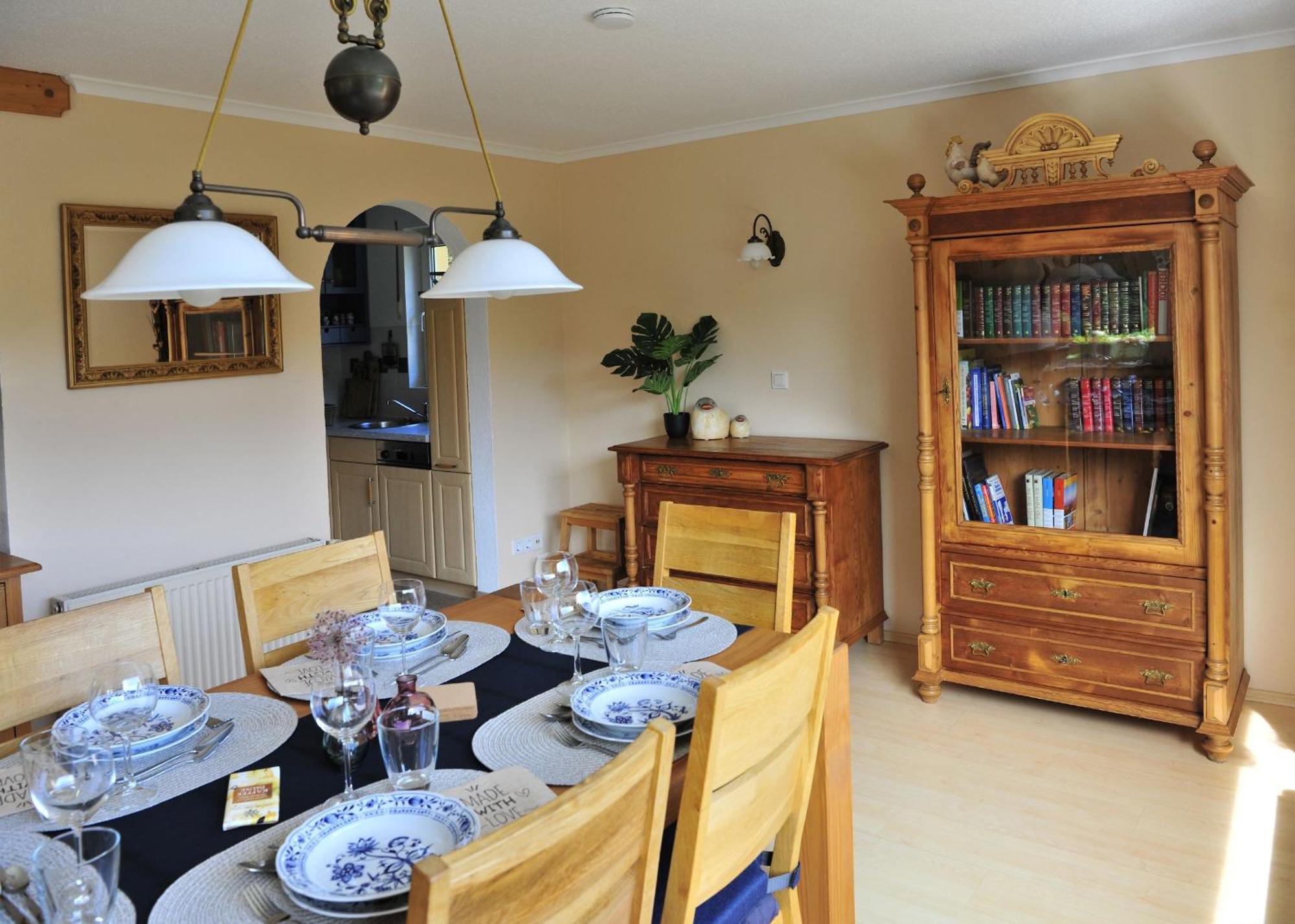 Exklusives Ferienhaus "Waldzauber" Ruhe Und Natur Pur Am Waldrand Geniessen Schoenheide Luaran gambar